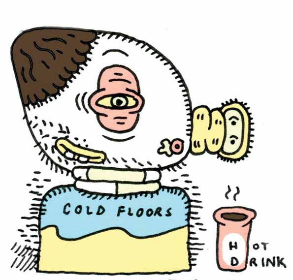 DAVID WASTING PAPER: Marc Bell - Cartoonist/Artist Survey #204