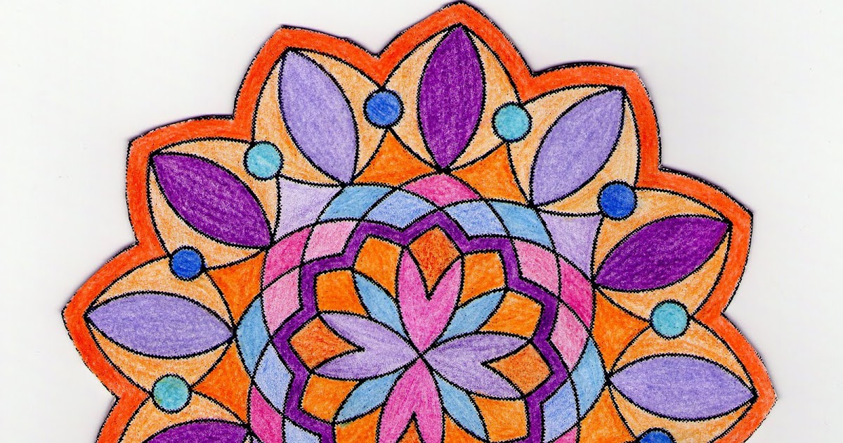 Talentos Con Arte Colores Terciarios Obras Referencia Mandala