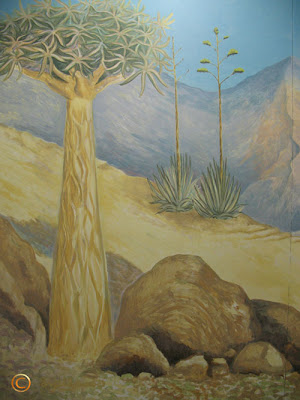 Durham artist Ingrid Sylvestre North East artist Durham Mural painter Ingrid Sylvestre Cactus Mural University of Durham Botanic Garden Durham artist Ingrid Sylvestre North East artist Durham Mural painter Ingrid Sylvestre Cactus Mural University of Durham Botanic Garden