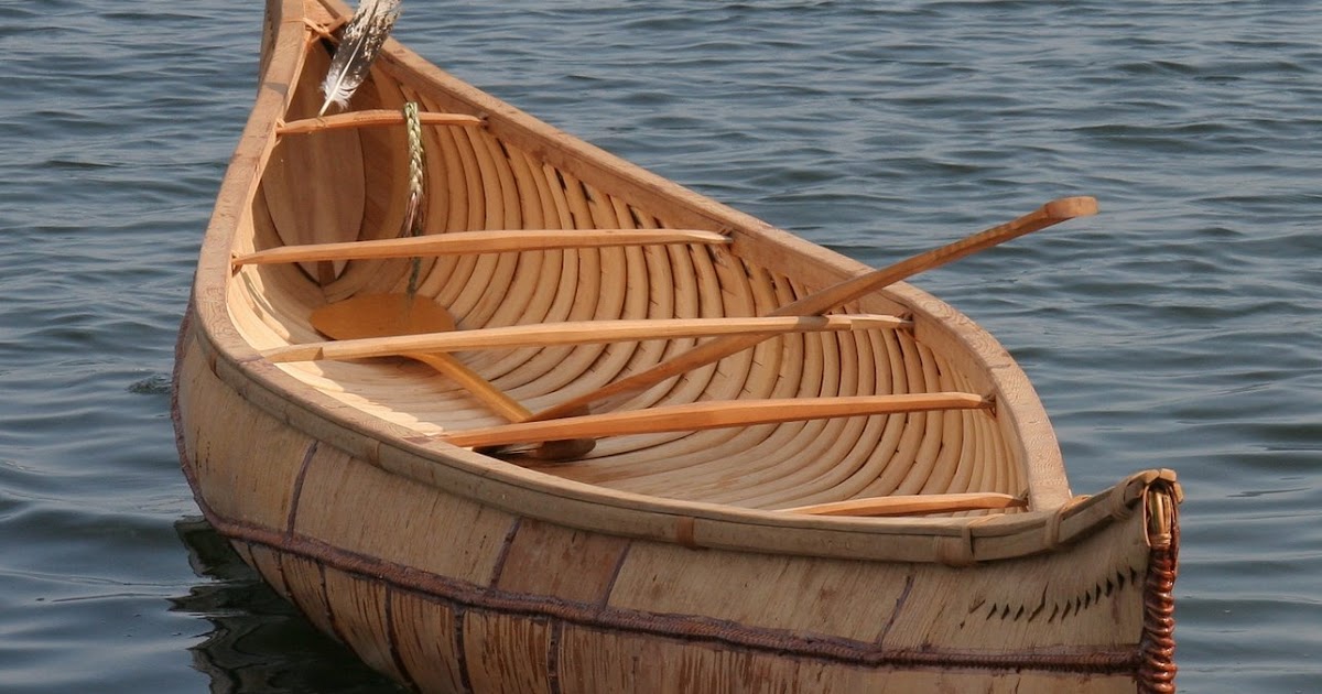 Indigenous Boats Penobscot Bark Canoe