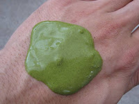 You can create a lovely facial mask with our Sencha powder tea