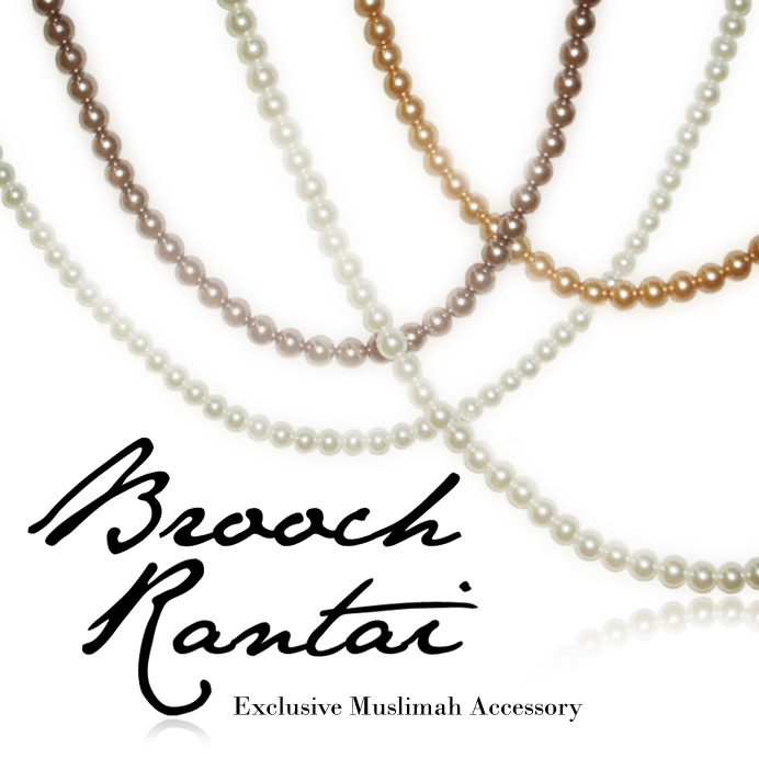 Brooch Rantai.com :: Aksesori Muslimah Eksklusif :: Brooch dan Rantai Mutiara dalam Satu