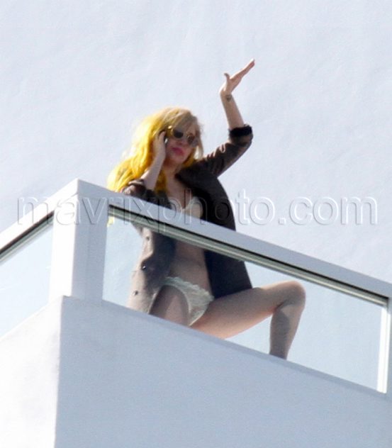 Lady Gaga New Years Photo. Here#39;s Lady Gaga in Miami,