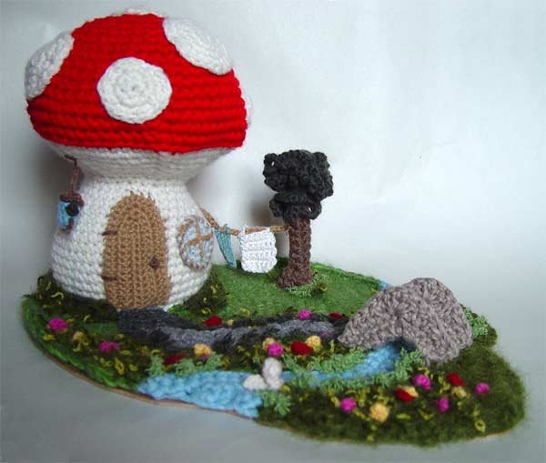 Funny Beautiful Crochet Works for women Wallpaper Cartoon