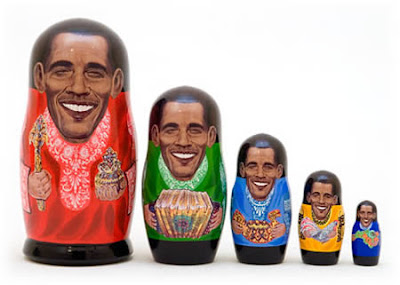 obama russian doll