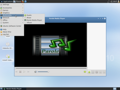 Xubuntu 10.10 Xubuntu-10.10-screenshot-multimedia