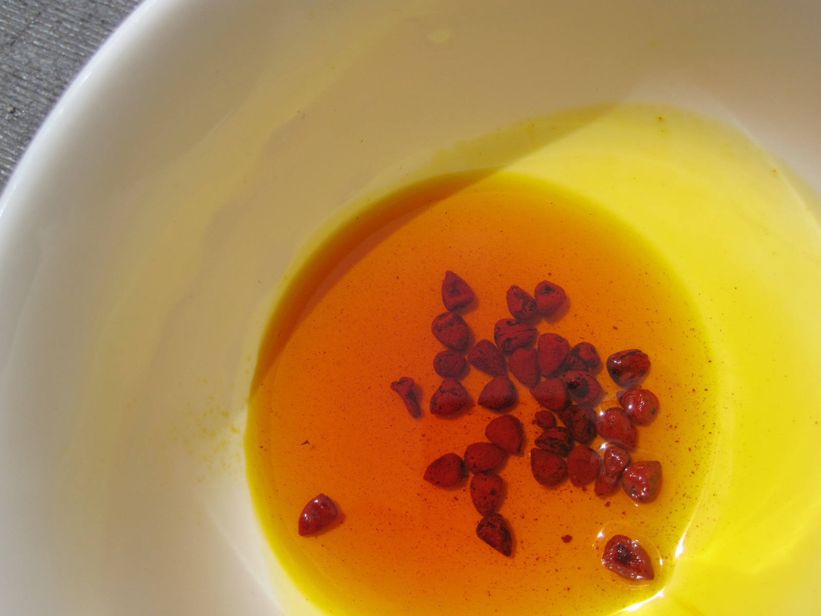 Thirty Days Without Cheese Yellows Turmeric, Annatto, and Saffron