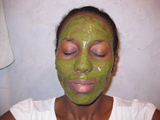 neem mask powder facial skin care feels powdery haven wet mixed face well very