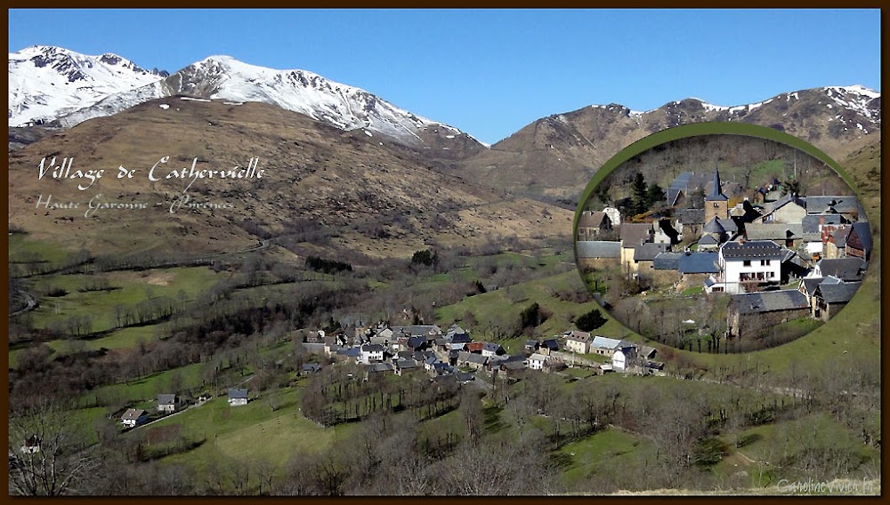 Village et Eglise de Cathervielle