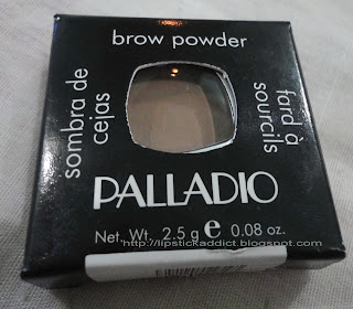 Palladio Makeup on Palladio Brow Powder In Taupe Lipstick Addict Beauty Reviews And