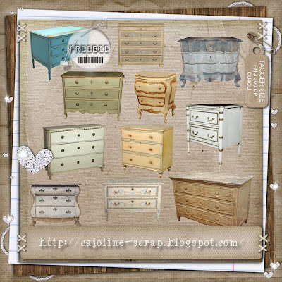 12 Commodes TAGGER SIZE - PNG 300 DPI - CU4CU by cajoline-scrap Cajoline_petitescommodes_preview