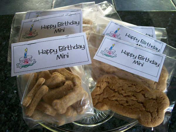 Homemade Doggie Treats and Peanutbutter Cookies for Owners