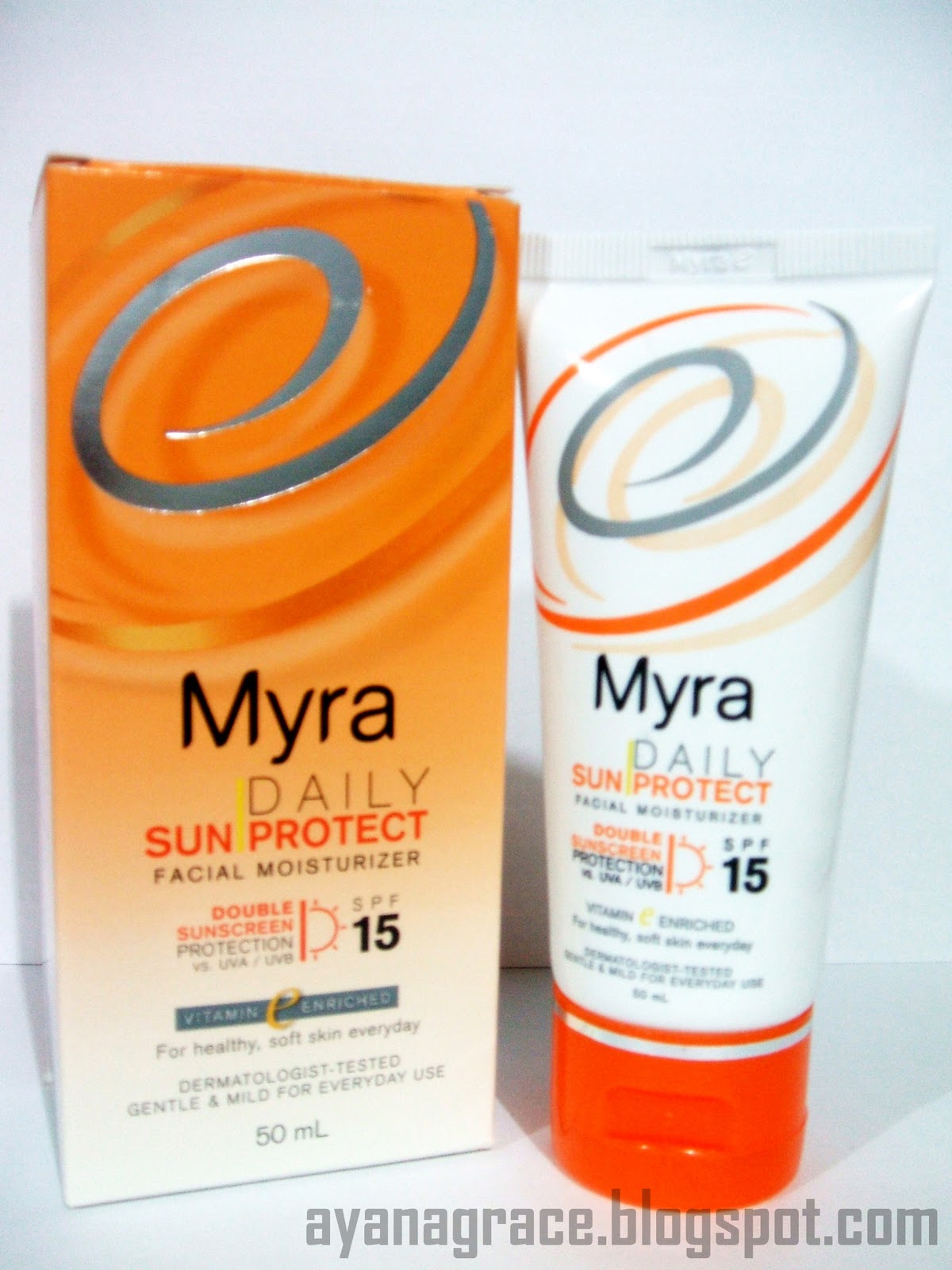 Review Myra Daily Sun Protect Facial Moisturizer Codename AYA