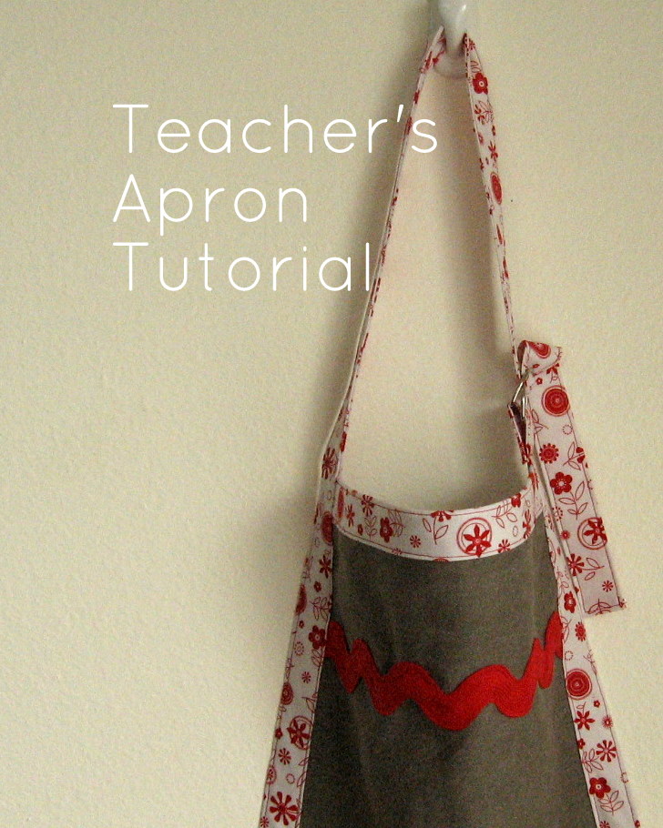 Pickup Some Creativity Teacher's Coverall Apron Tutorial