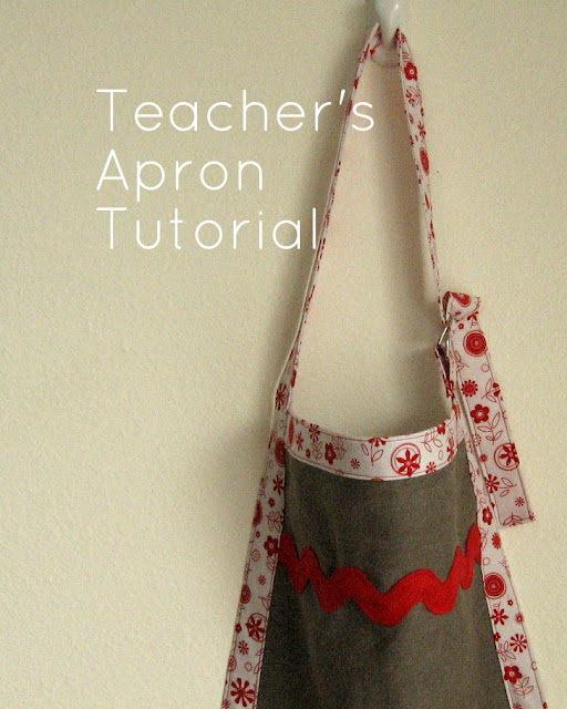 Pickup Some Creativity Teacher's Coverall Apron Tutorial