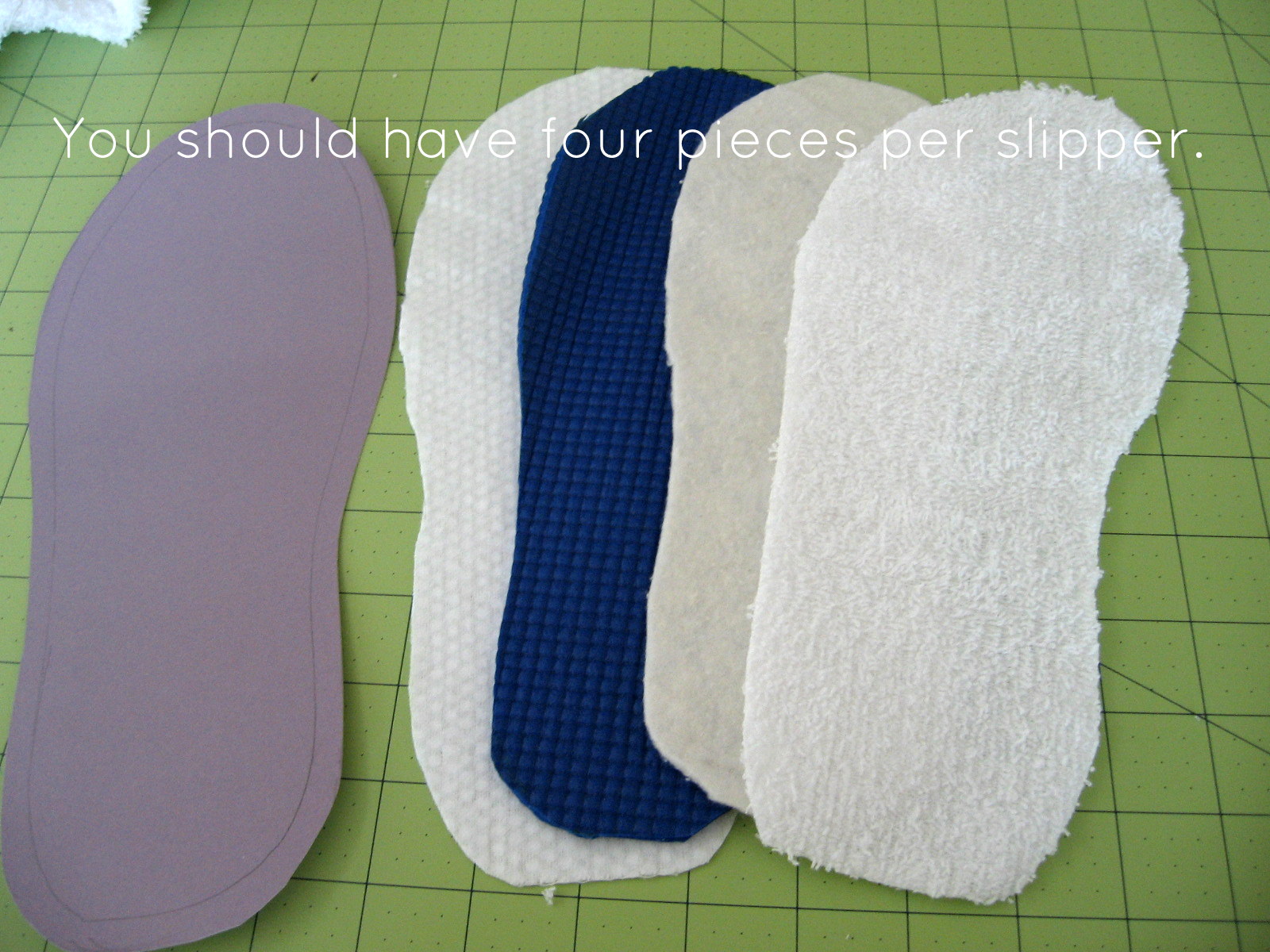 Pickup Some Creativity Spa Slipper Tutorial