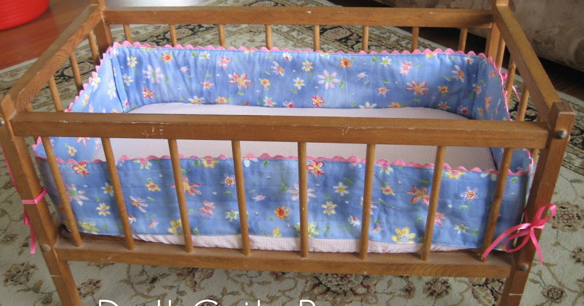 Pickup Some Creativity Doll Crib Bumpers Tutorial