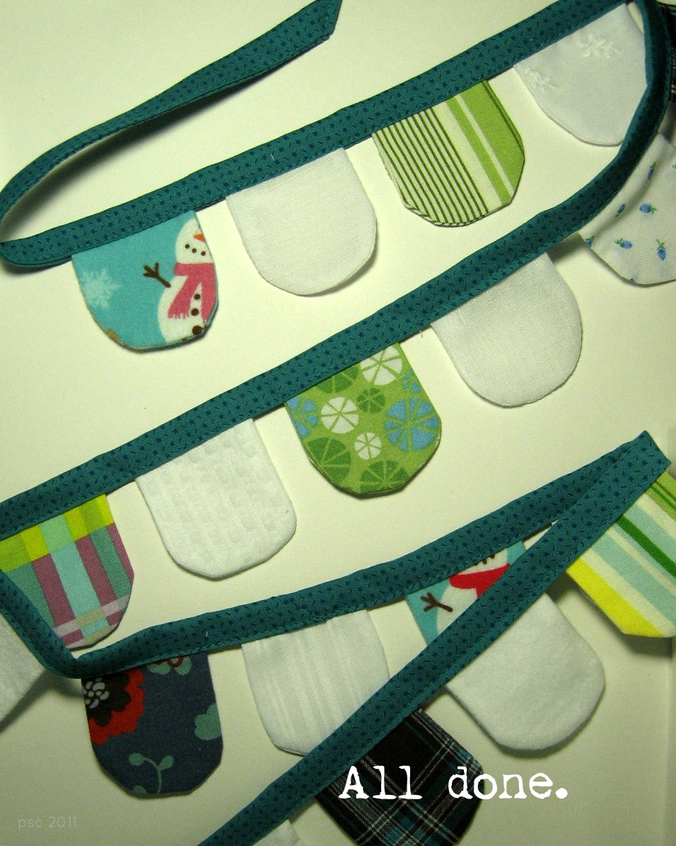 Pickup Some Creativity Rounded Bunting Tutorial