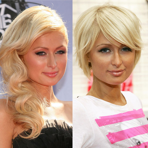 Cute Short Bob Hairstyles for Girls Paris Hilton 2011 Hollywood 