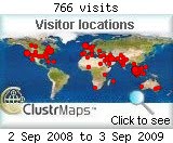 (Archived visitors Cluster-map)