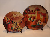 Platos de Madera Paisajes Serranos