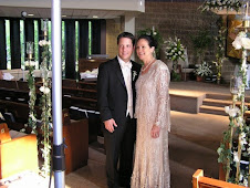 Benjamin, the groom, with his mom