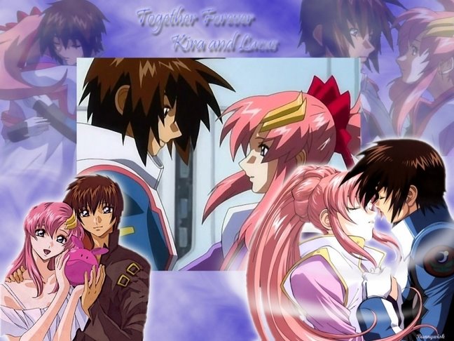Love Forever,Lacus and Kira!