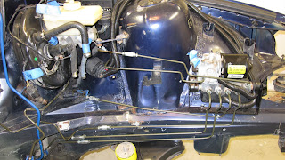 BMW E36 and E30 V8 swaps: Gene's ABS relocation