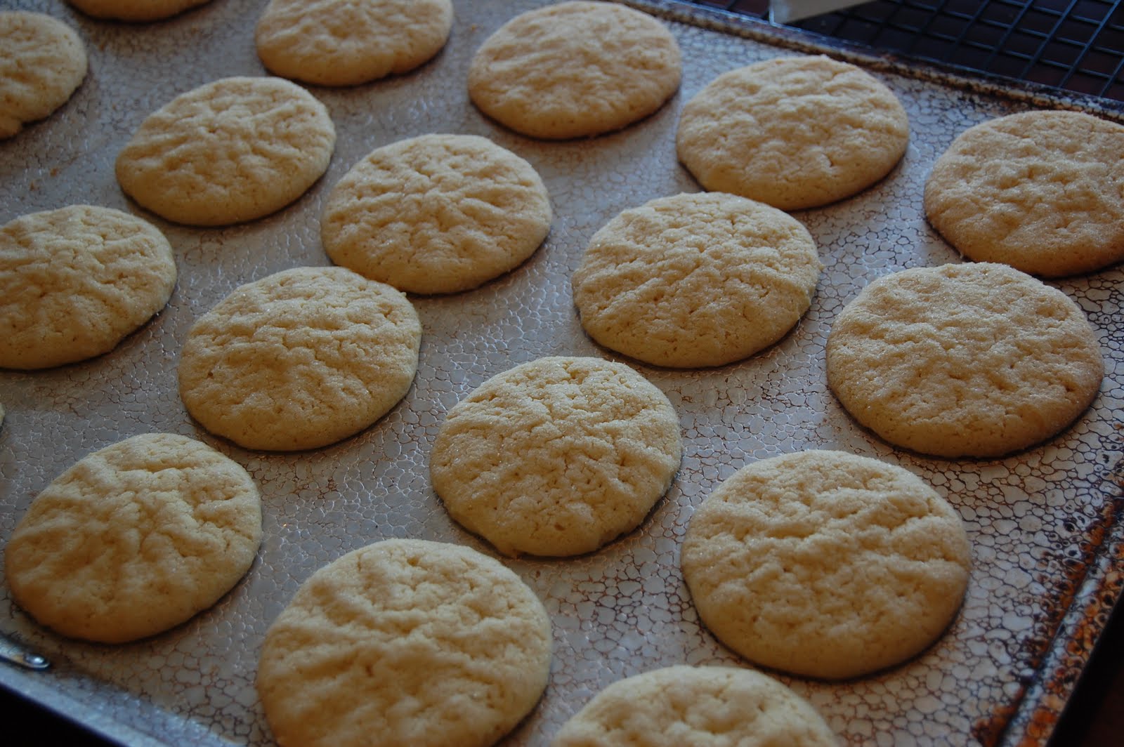 Domestic Family Dining: Egg Yolk Cookies