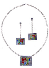Collar y artes manifestación(Rini Templeton), Manifestacion of Rini Templeton earrings and necklace