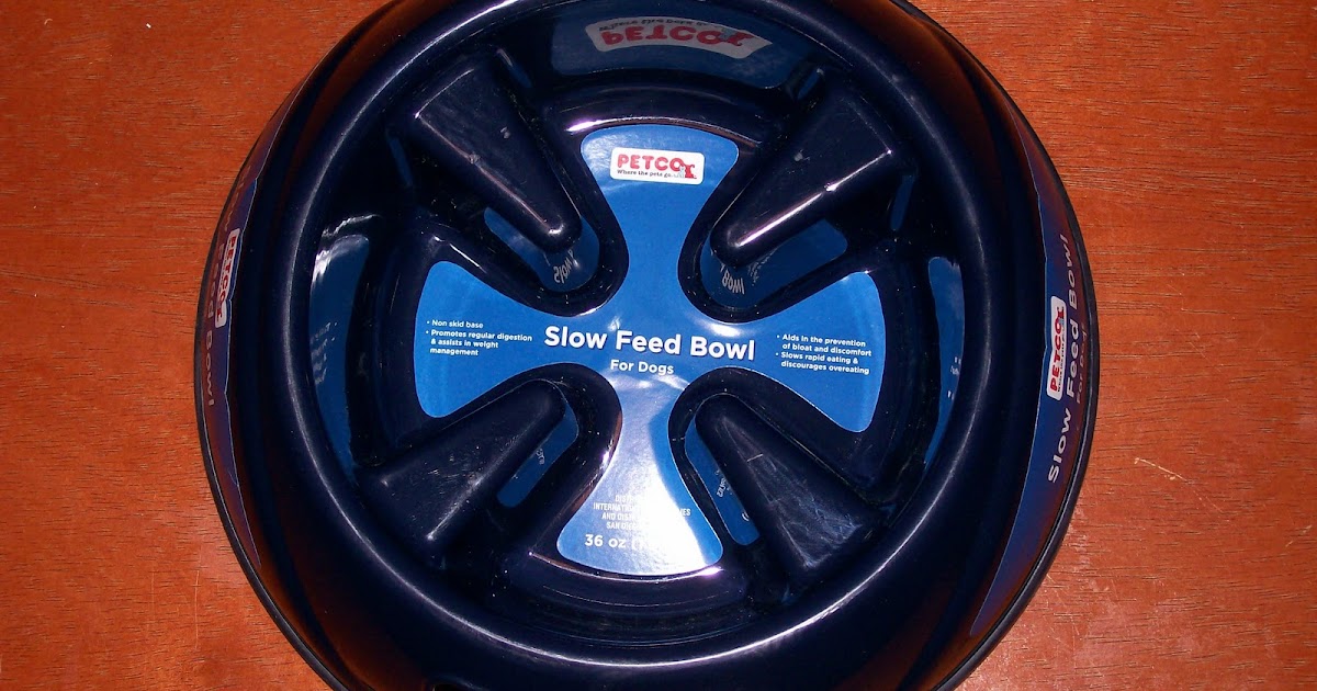 petco slow feeder bowl