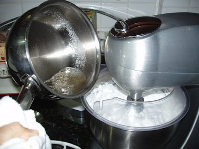 Receta de suspiro Merengue italiano