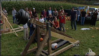 WCAX: Pumpkin Chuckers Compete in Cambridge WCAX: Pumpkin Chuckers Compete in Cambridge