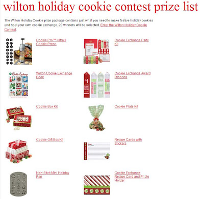 Wilton Holiday Cookie Contest