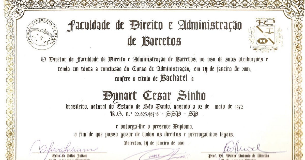 Diploma de bacharel em teologia