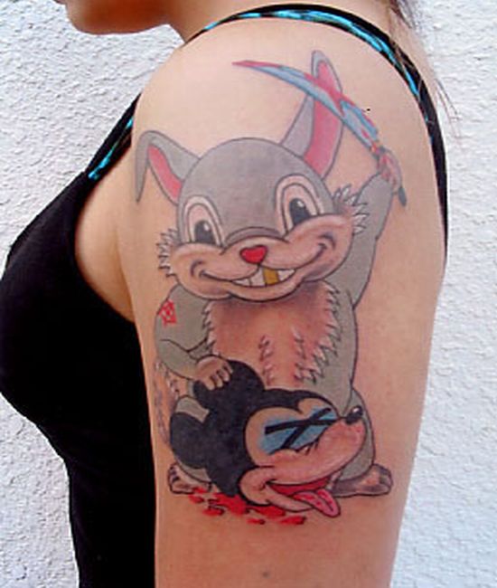 Excellent Mouse Tattoos