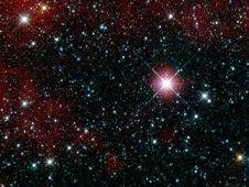 This infrared snapshot of a region in the constellation Carina near the Milky Way was taken shortly after NASA's Wide-field Infrared Survey Explorer (WISE) ejected its cover This infrared snapshot of a region in the constellation Carina near the Milky Way was taken shortly after NASA's Wide-field Infrared Survey Explorer (WISE) ejected its cover