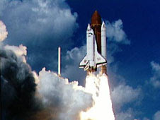 Liftoff of STS-34 Atlantis, carrying the Galileo spacecraft Liftoff of STS-34 Atlantis, carrying the Galileo spacecraft