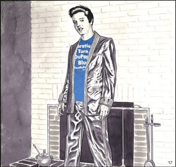 Original art by Rick 'King Hell' Veitch