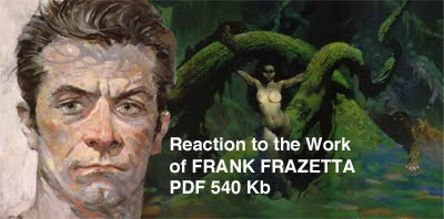 zdepski's reaction paper to the work of Frank Frazetta