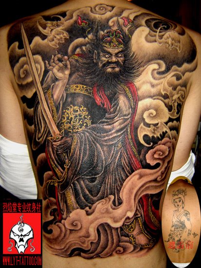 Good Evil Tattoos A Chinese Good Evil Tattoos A Chinese