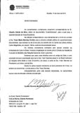 Carta do Senador Suplicy ao Embaixador de Cuba no Brasil