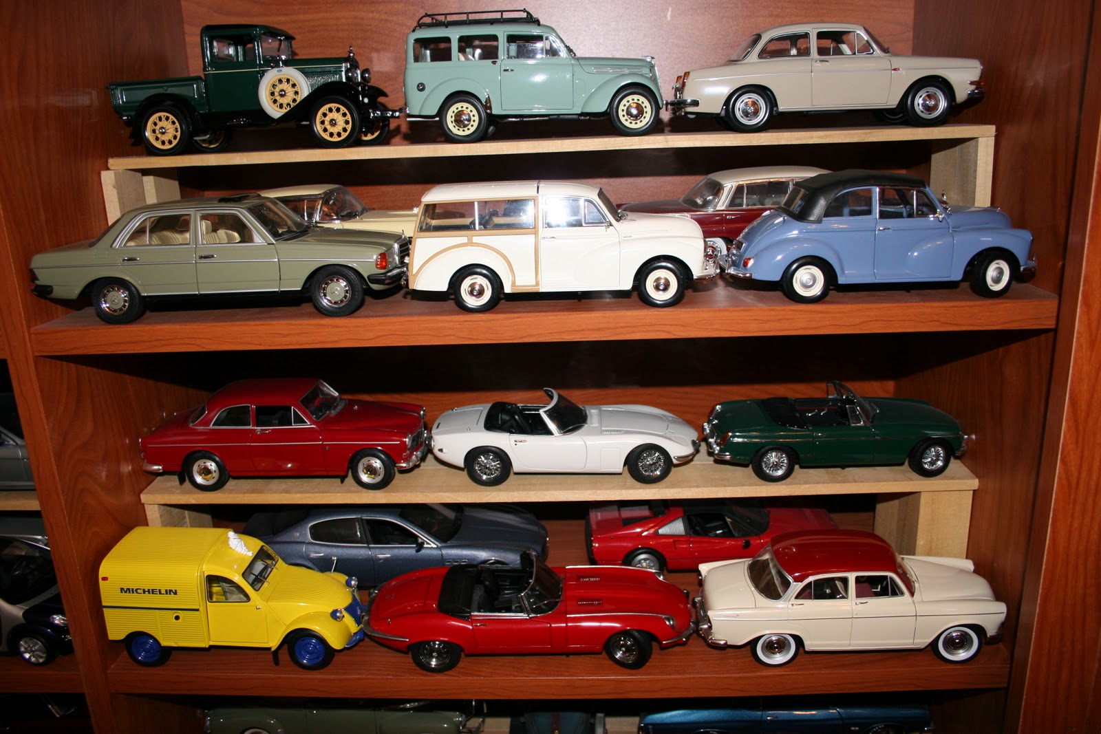 my scale model car collection