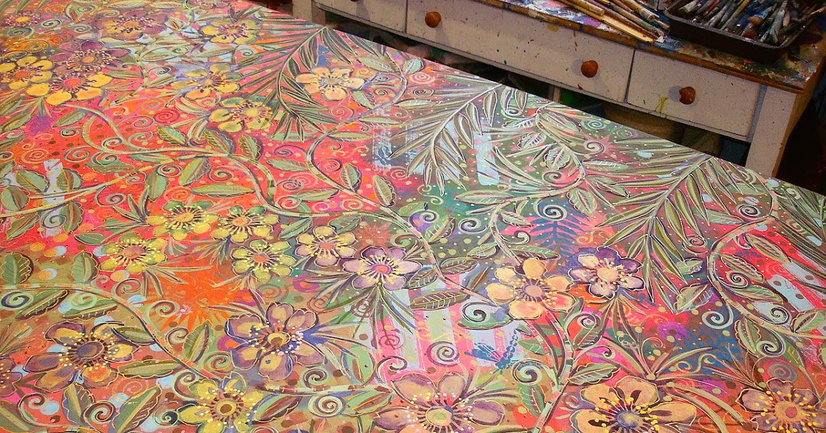 Painting It Painted Fabric Yardage