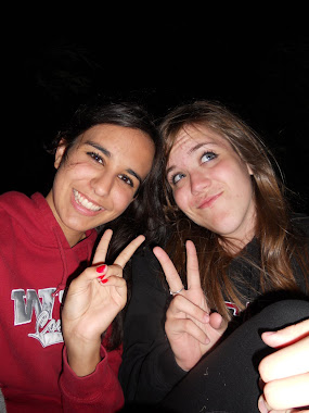 Brianna and I- this is as gangster as it gets. :P