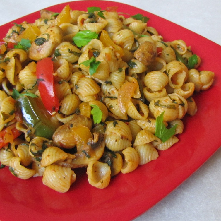 Super Yummy Recipes Mini Shell Pasta With Tomato Basil Sauce