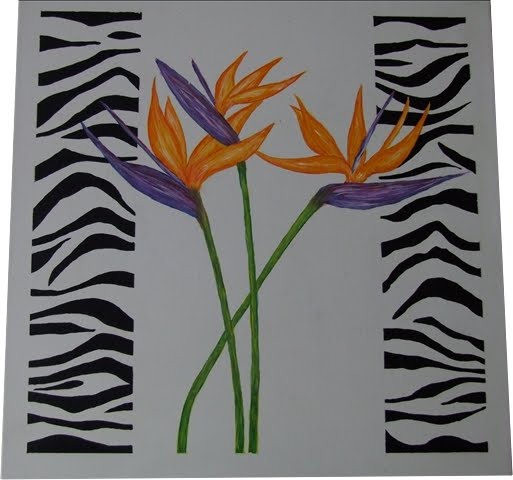 Pintura - Strelitzia