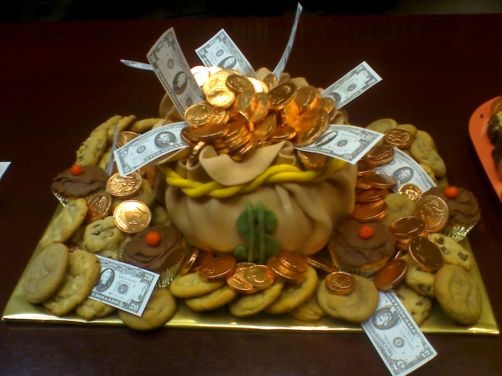 Fun things! Money Bag Centerpiece