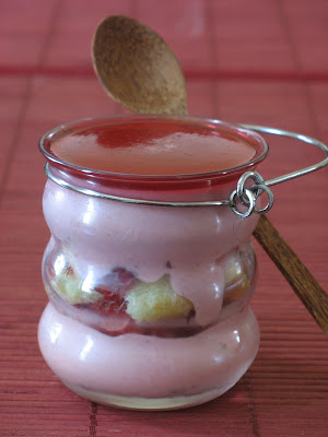 Strawberry Mirror Verrines