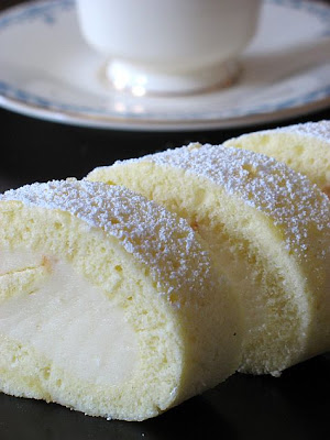 Meyer Lemon Cake Roll